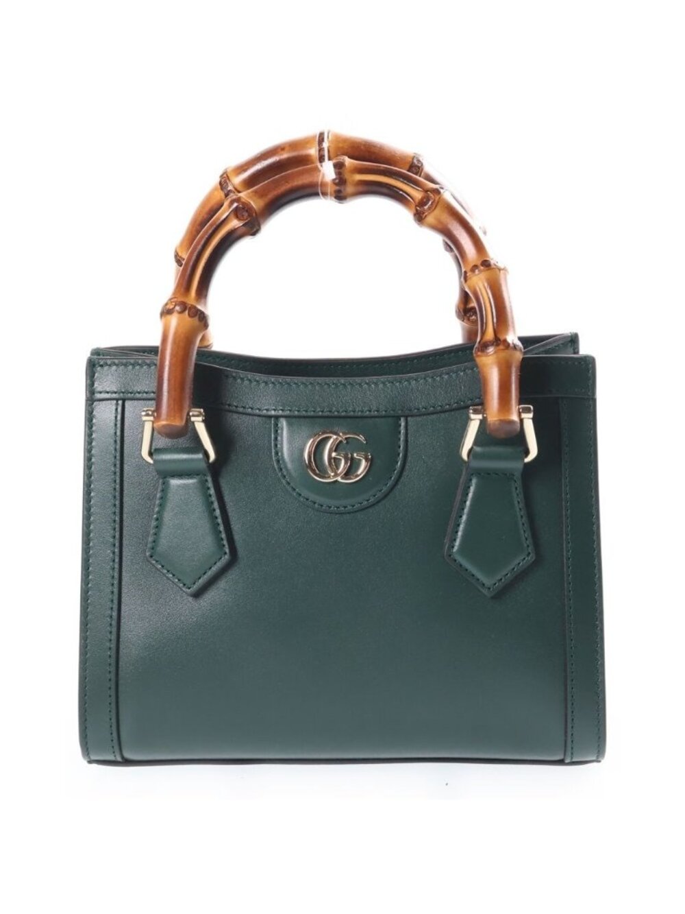 Gucci Diana Small Shoulder Bag Leather Green